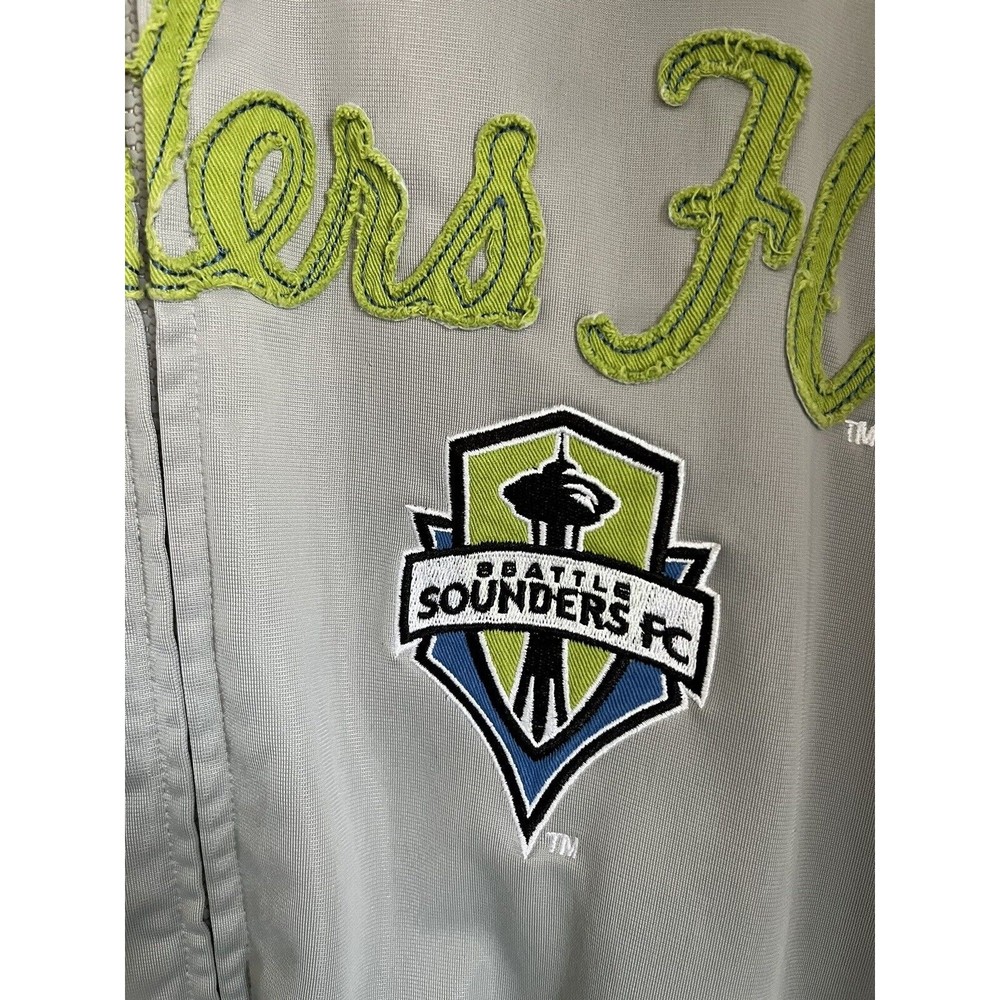 Seattle Sounders Embroidered GIII Sports Carl Banks Jacket Full Zip Men's XXL - Picture 2 of 7